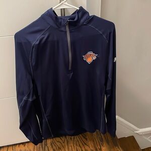 New York Knicks Quarter Zip Men’s Small